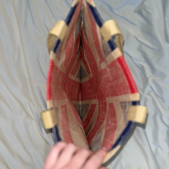 Elgate Medium Authentic UK 🇬🇧 Burlap Tote Bag - Picture 4 of 4